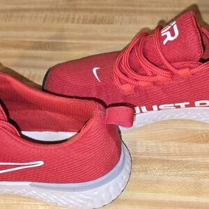 Red Nike Athletic Shoes